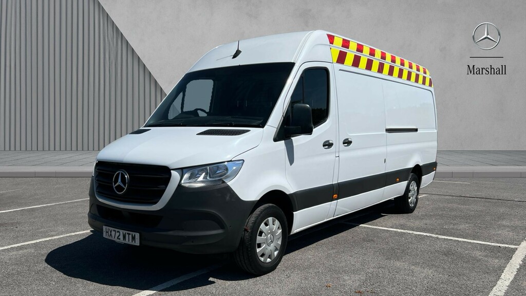 Mercedes-Benz Sprinter Sprinter 3.5T H2 Premium Van HX72WTM White #4