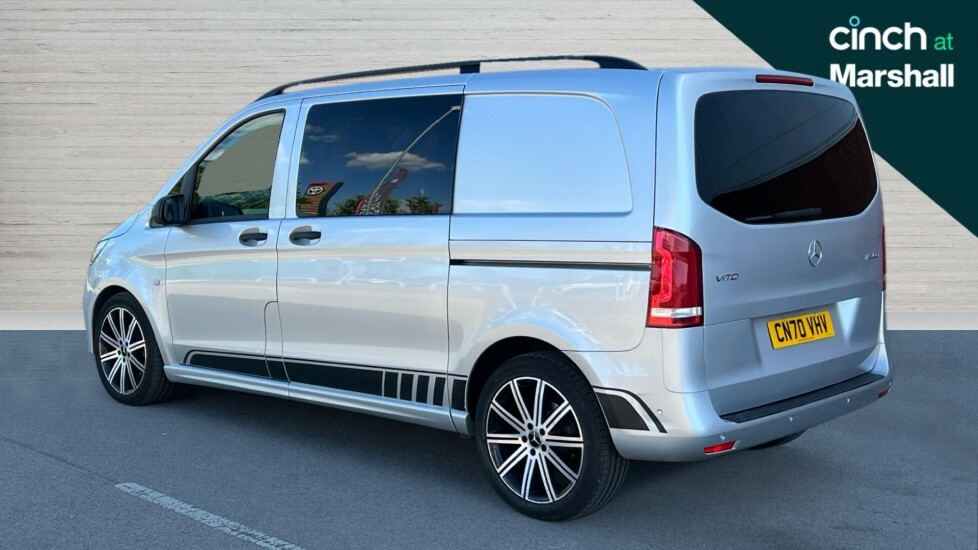 Mercedes-Benz Vito Vito 119Cdi Sport Crew Van 9G-tronic CN70VHV Silver #2