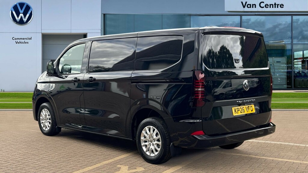 Volkswagen Transporter Transporter 2.0 Tdi 150 Commerce Pro Van KP26VFO Black #3