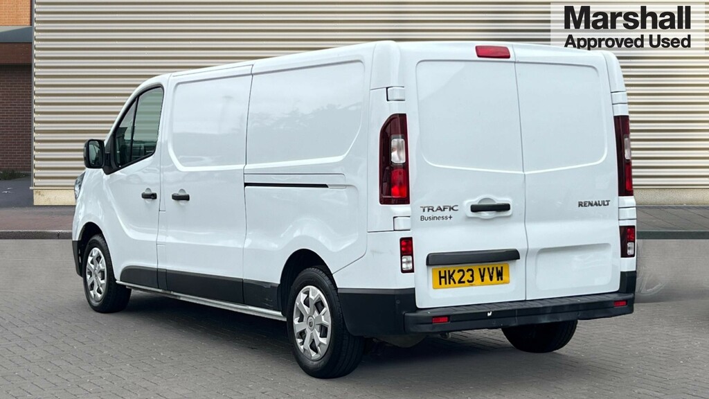 Renault Trafic Trafic Ll30 Blue Dci 130 Business Van HK23VVW White #2