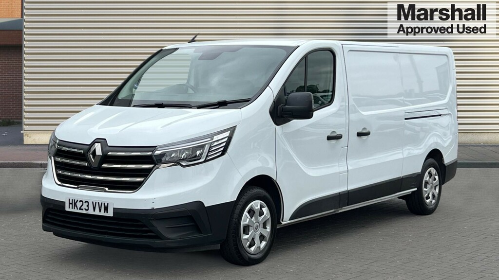 Renault Trafic Trafic Ll30 Blue Dci 130 Business Van HK23VVW White #4