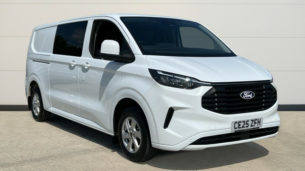 Ford Transit Custom Transit Custom 2.0 Ecoblue 136Ps H1 Double Cab Van White
