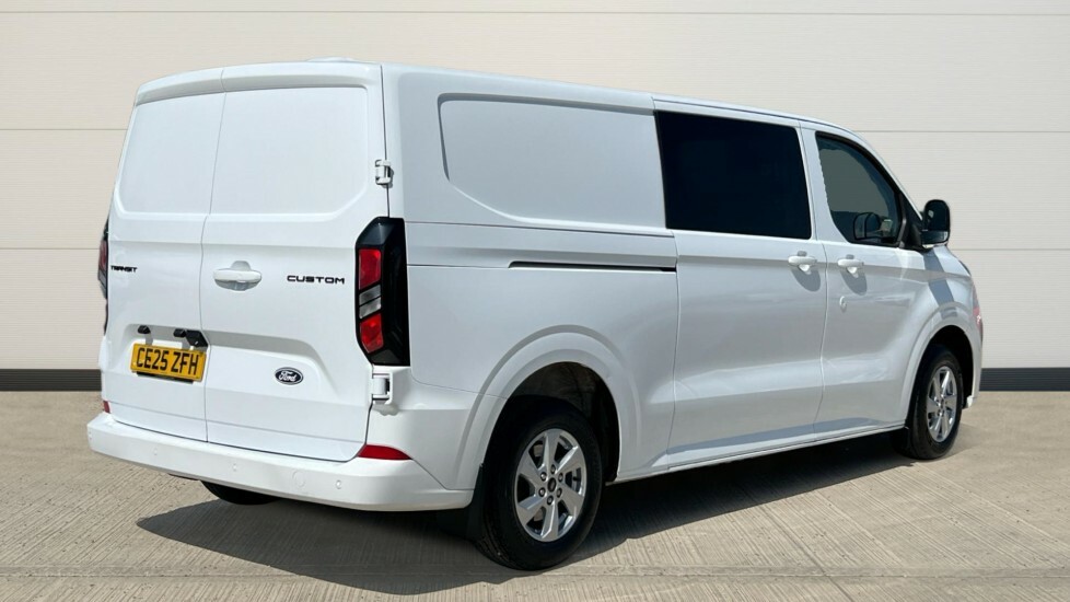 Ford Transit Custom Transit Custom 2.0 Ecoblue 136Ps H1 Double Cab Van CE25ZFH White #3