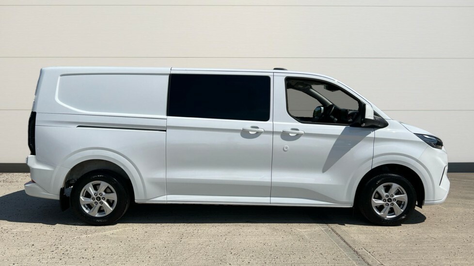 Ford Transit Custom Transit Custom 2.0 Ecoblue 136Ps H1 Double Cab Van CE25ZFH White #2