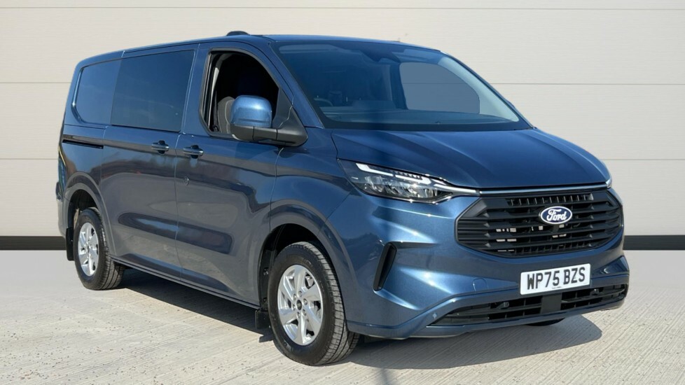 Ford Transit Custom Transit Custom 2.0 Ecoblue 136Ps H1 Double Cab Van Blue