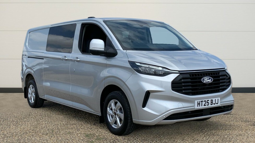 Ford Transit Custom Transit Custom 2.0 Ecoblue 136Ps H1 Double Cab Van Silver