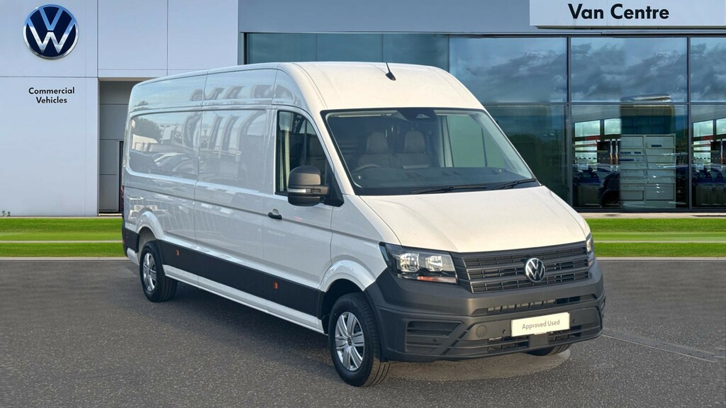 Volkswagen Crafter Cr35 Panel Van Commerce Lwb 140 Ps 2.0 Tdi 6Sp Man White
