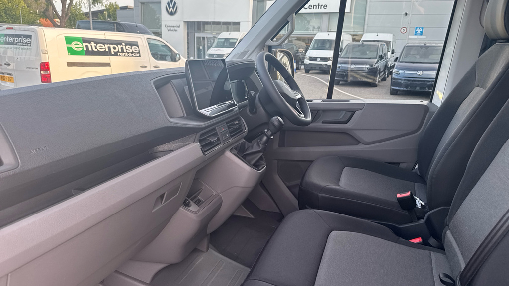 Volkswagen Crafter Cr35 Panel Van Commerce Lwb 140 Ps 2.0 Tdi 6Sp Man White #2