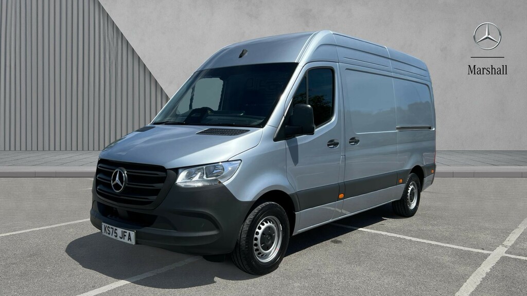 Mercedes-Benz Sprinter Sprinter 3.5T H2 Pro Van 9G-tronic Silver #4