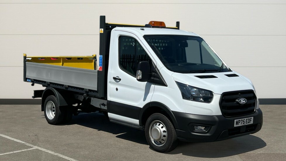 Ford Transit Custom Transit 2.0 Ecoblue 130Ps Trend Tipper 1 Way Aut White
