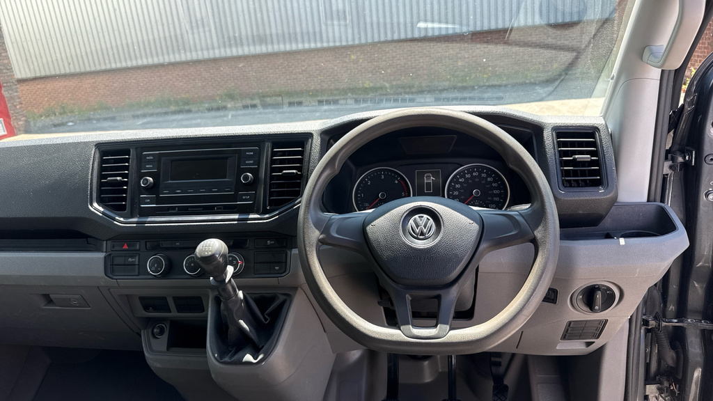 Volkswagen Crafter 2.0 Tdi Cr35 Trendline Fwd Lwb High Roof Euro 6 S White #11