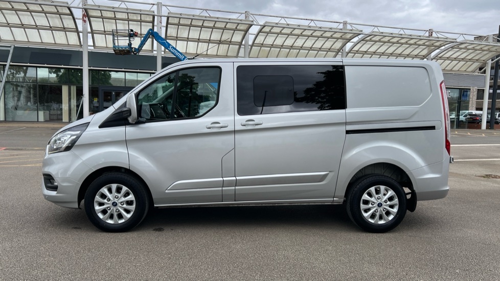 Ford Transit Custom Transit Custom 2.0 Ecoblue 130Ps Low Roof Dcab Li AF23WZE Silver #4