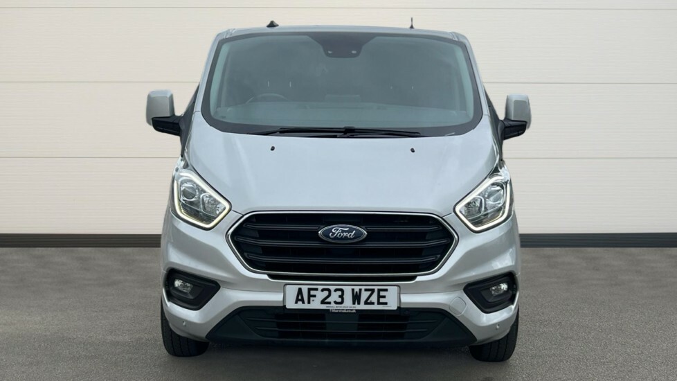 Ford Transit Custom Transit Custom 2.0 Ecoblue 130Ps Low Roof Dcab Li AF23WZE Silver #2