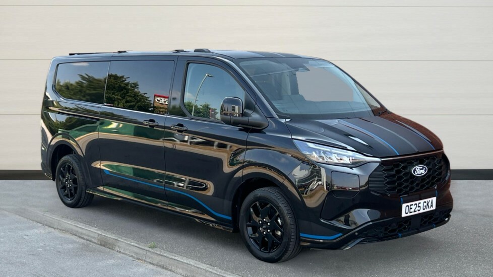 Ford Transit Custom Transit Custom 2.5 Phev 232Ps H1 Double Cab Van Sp Black