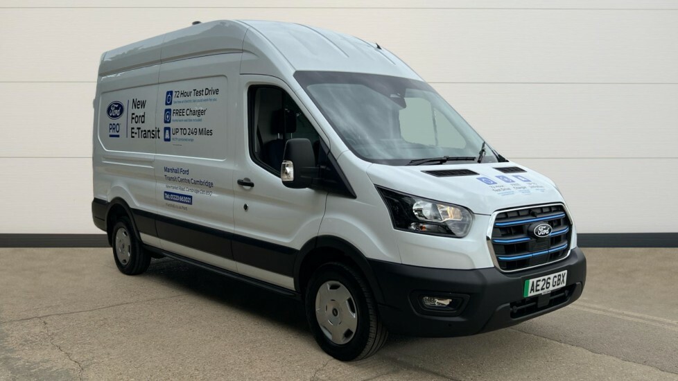 Ford Transit Custom Transit Trend Van 350 L3 68Kwh Battery 135Kwh 18 AE26GBX White