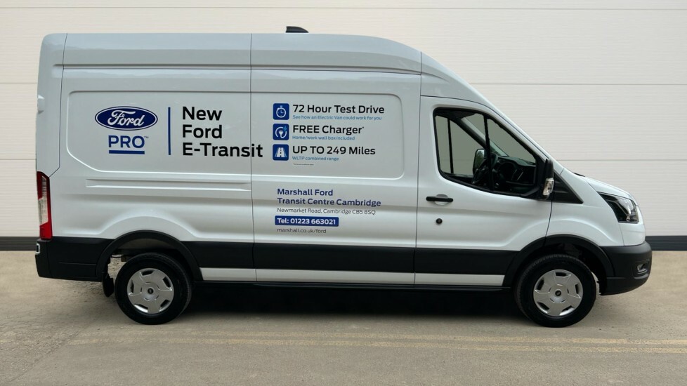 Ford Transit Custom Transit Trend Van 350 L3 68Kwh Battery 135Kwh 18 AE26GBX White #2
