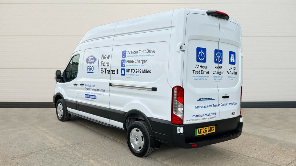 Ford Transit Custom Transit Trend Van 350 L3 68Kwh Battery 135Kwh 18 AE26GBX White #3