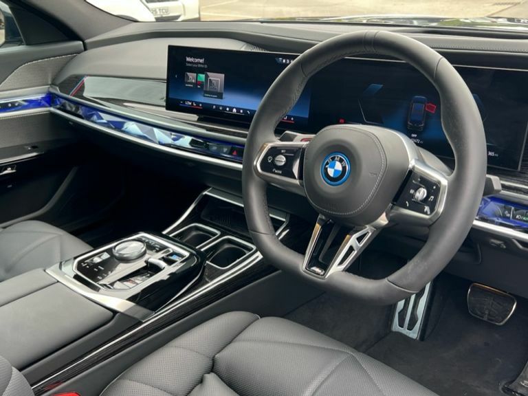 BMW i7 I7 400Kw Xdrive60 M Sport 105.7Kwh HG74PVZ Black #6