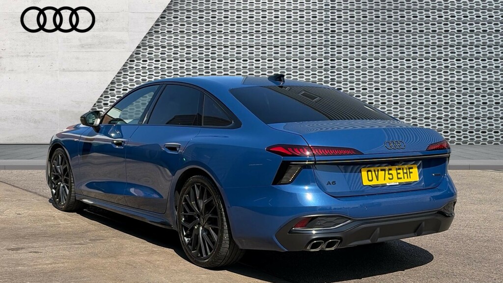 Audi A6 Saloon A6 2.0 Tdi Quattro 204 Launch Edition S Tronic OV75EHF Blue #3