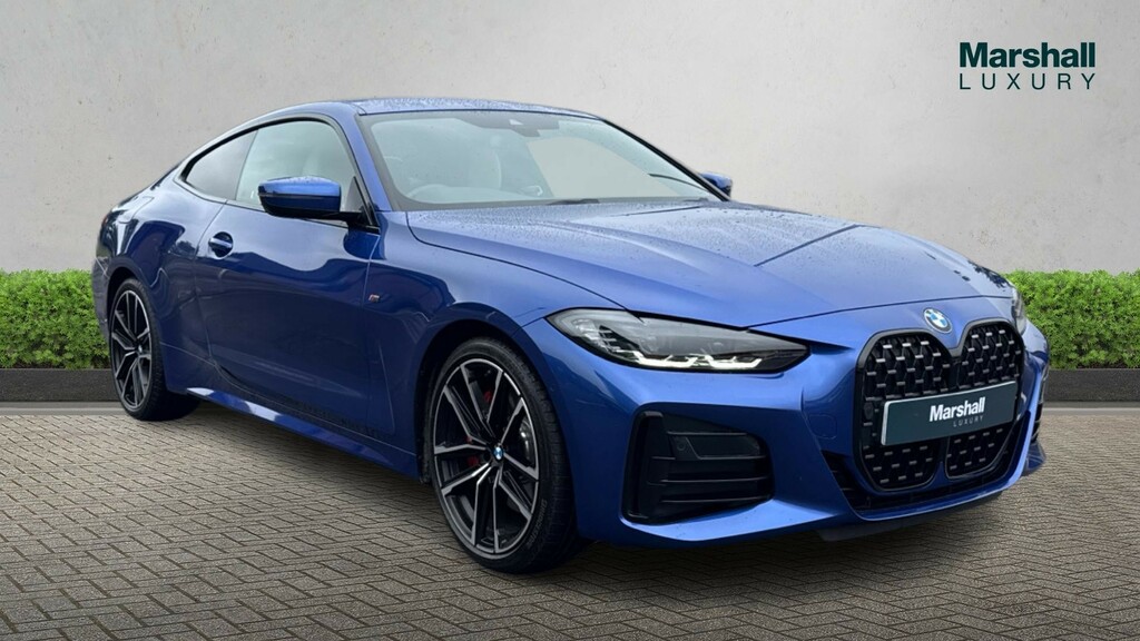 BMW 4 Series 4 Series M440d Xdrive Mht Step Blue