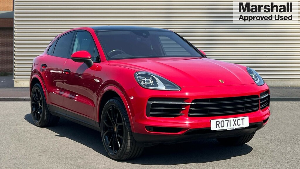 Porsche Cayenne Cayenne Coupe E-hybrid Tiptronic S Red