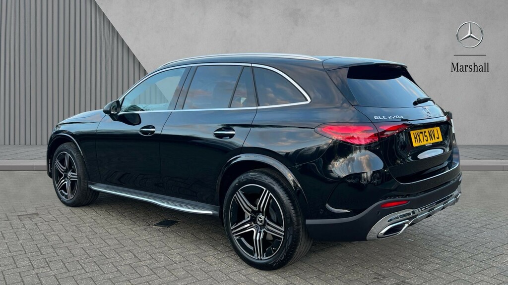 Mercedes-Benz GLC Class Glc 220D 4Matic Amg Line Prem Pan 9G-tronic HX75NVJ Black #2