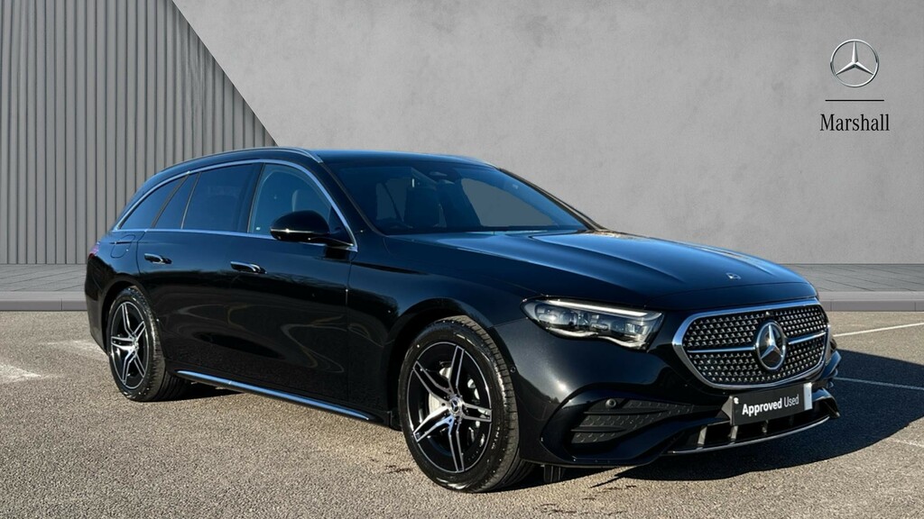 Mercedes-Benz E Class E Class E220d Amg Line Premium 9G-tronic Pan Black