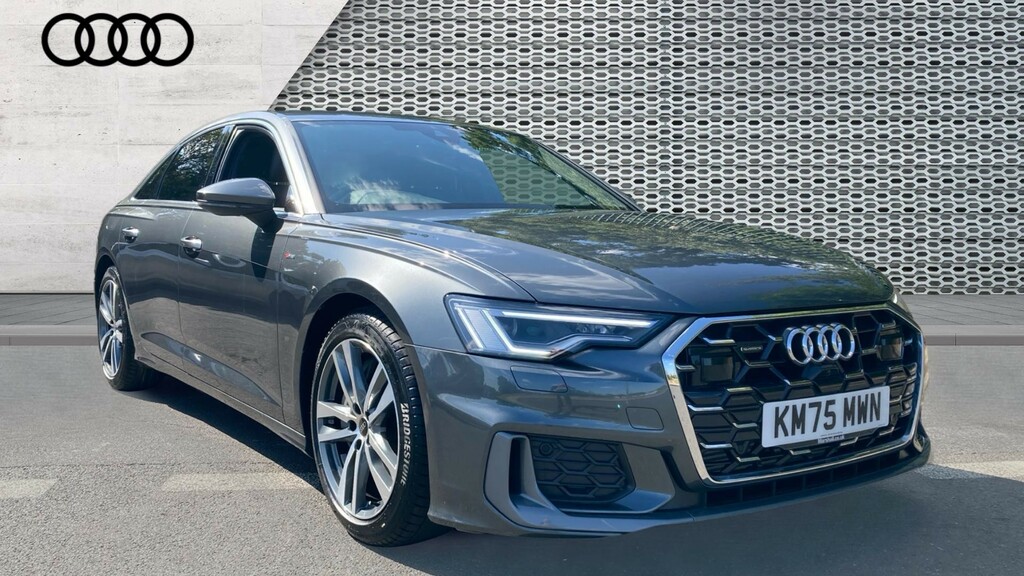 Audi A6 Saloon A6 50 Tfsi E Quattro S Line S Tronic Grey