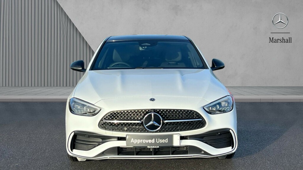 Mercedes-Benz C Class C Class C200 Amg Line Premium Plus 9G-tronic White #6