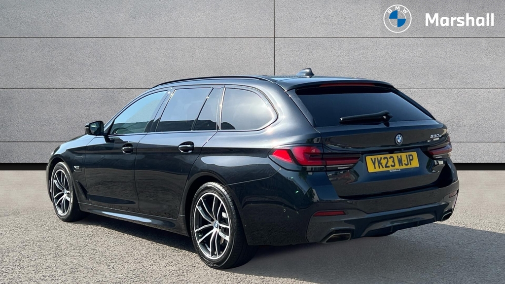 BMW 5 Series 5 Series 530E M Sport Tech Pack YK23WJP Black #2