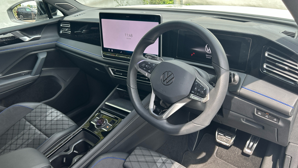 Volkswagen Tiguan Volkswagen Tiguan Estate 1.5 Etsi 150 R-line D KR26YWA White #5