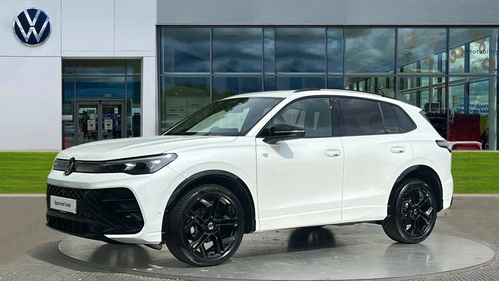 Volkswagen Tiguan Volkswagen Tiguan Estate 1.5 Etsi 150 R-line D KR26YWA White #6