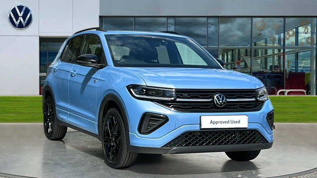 Volkswagen T-Cross Volkswagen T-cross Estate 1.0 Tsi Black Edition Blue