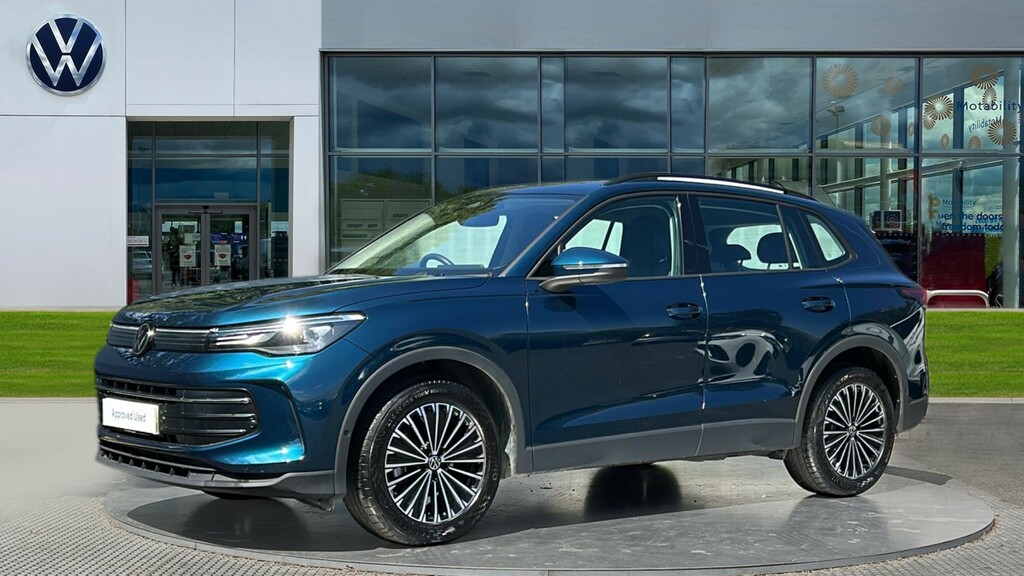 Volkswagen Tiguan Volkswagen Tiguan Estate 1.5 Etsi Life Dsg KP26LPF Blue #6