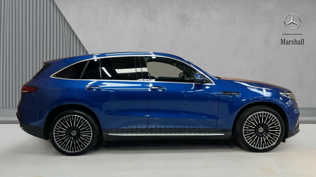 Mercedes-Benz EQC Eqc 400 300Kw Amg Line Premium 80Kwh KM73WUV Blue #4
