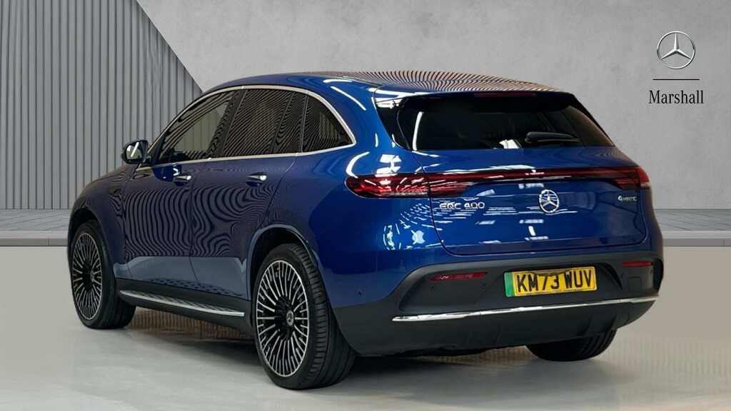 Mercedes-Benz EQC Eqc 400 300Kw Amg Line Premium 80Kwh KM73WUV Blue #2