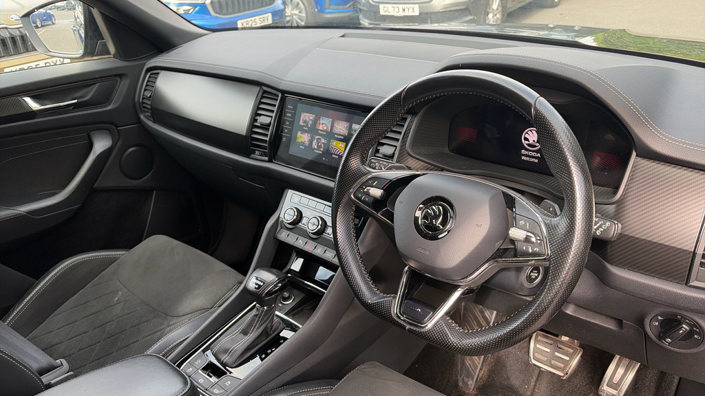 Skoda Kodiaq Kodiaq 2.0 Tsi 190 Sport Line 4X4 Dsg 7 Seat GK23PHV Black #6