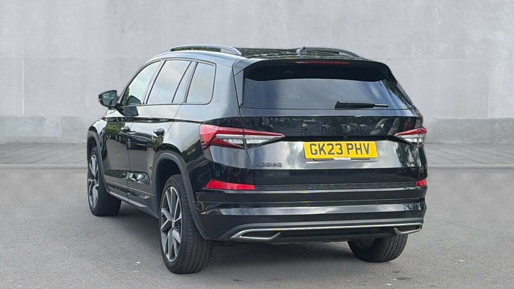 Skoda Kodiaq Kodiaq 2.0 Tsi 190 Sport Line 4X4 Dsg 7 Seat GK23PHV Black #3