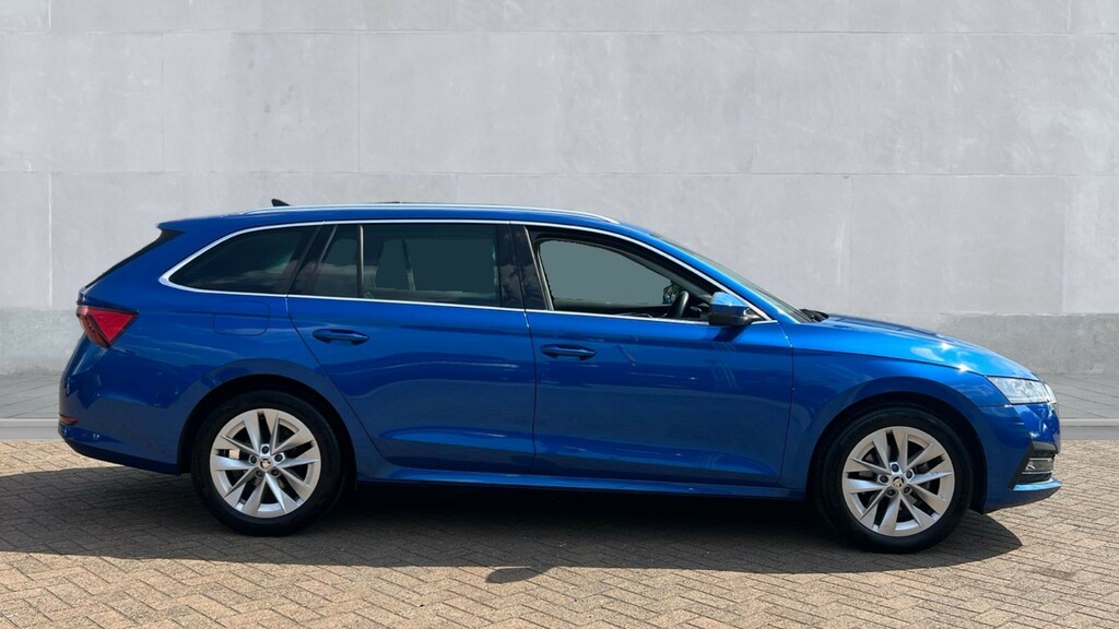 Skoda Octavia Octavia 2.0 Tdi 150 Se L Dsg KR73TZD Blue #4