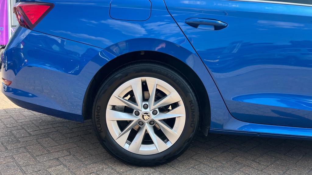 Skoda Octavia Octavia 2.0 Tdi 150 Se L Dsg KR73TZD Blue #5