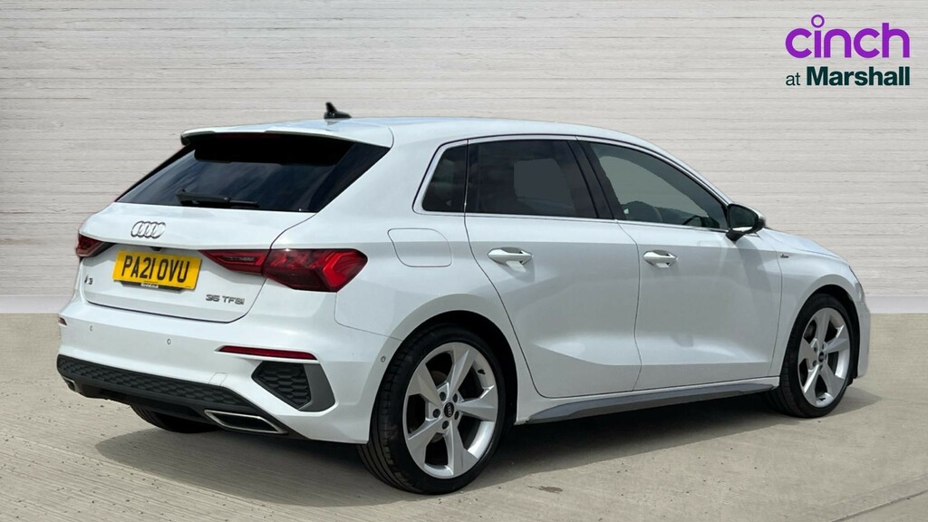 Audi A3 A3 35 Tfsi S Line S Tronic PA21OVU White #3