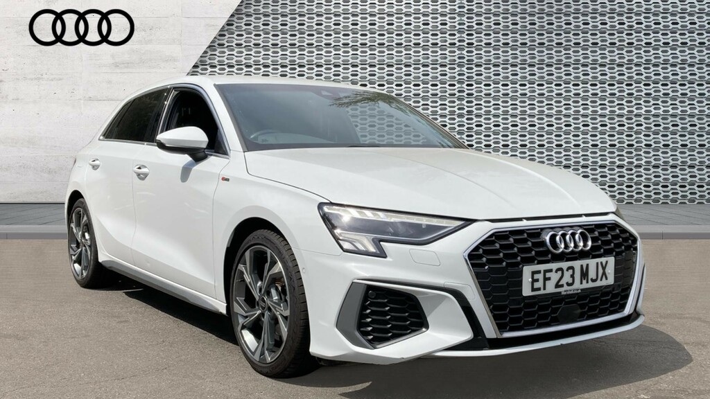 Audi A3 A3 30 Tfsi S Line S Tronic Comfortsound White