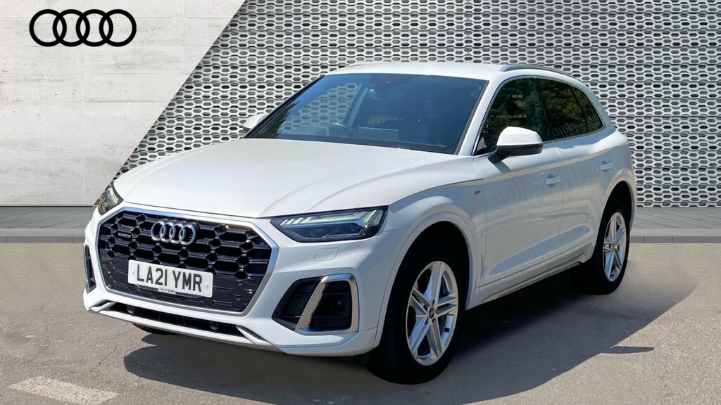 Audi Q5 Q5 45 Tfsi Quattro S Line S Tronic LA21YMR White #6
