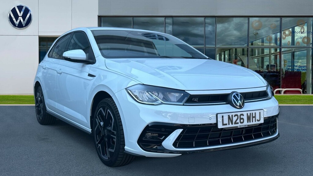 Volkswagen Polo Volkswagen Polo Hatchback 1.0 Tsi R-line White