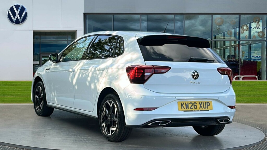 Volkswagen Polo Polo R-line 1.0 Tsi 115 Ps 7-Speed Dsg KW26XUP White #3