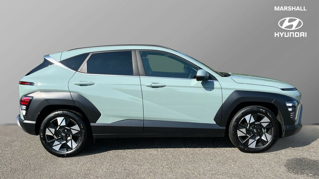 Hyundai Kona Kona 1.6 Hybrid 138 Ultimate Dct GF26FYU Green #2