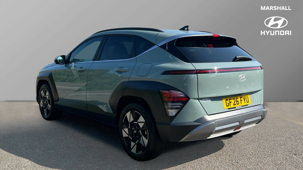 Hyundai Kona Kona 1.6 Hybrid 138 Ultimate Dct GF26FYU Green #5