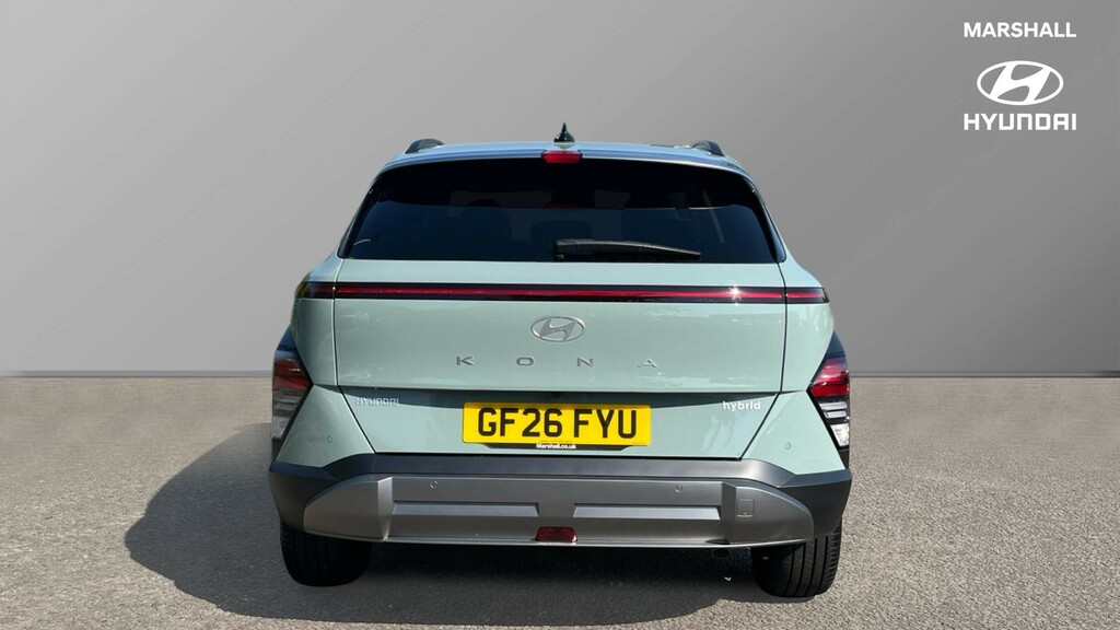 Hyundai Kona Kona 1.6 Hybrid 138 Ultimate Dct GF26FYU Green #4