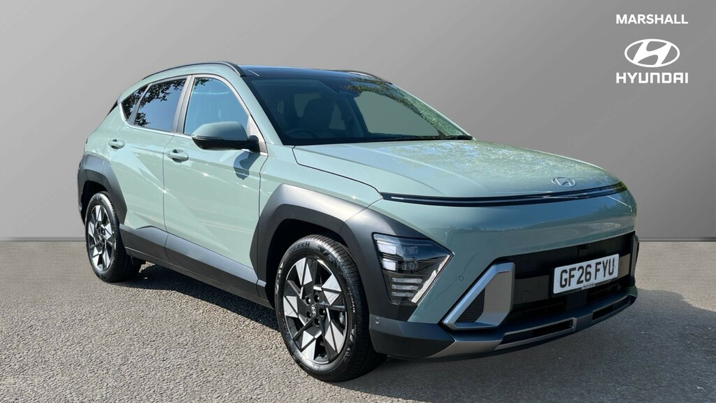 Hyundai Kona Kona 1.6 Hybrid 138 Ultimate Dct Green