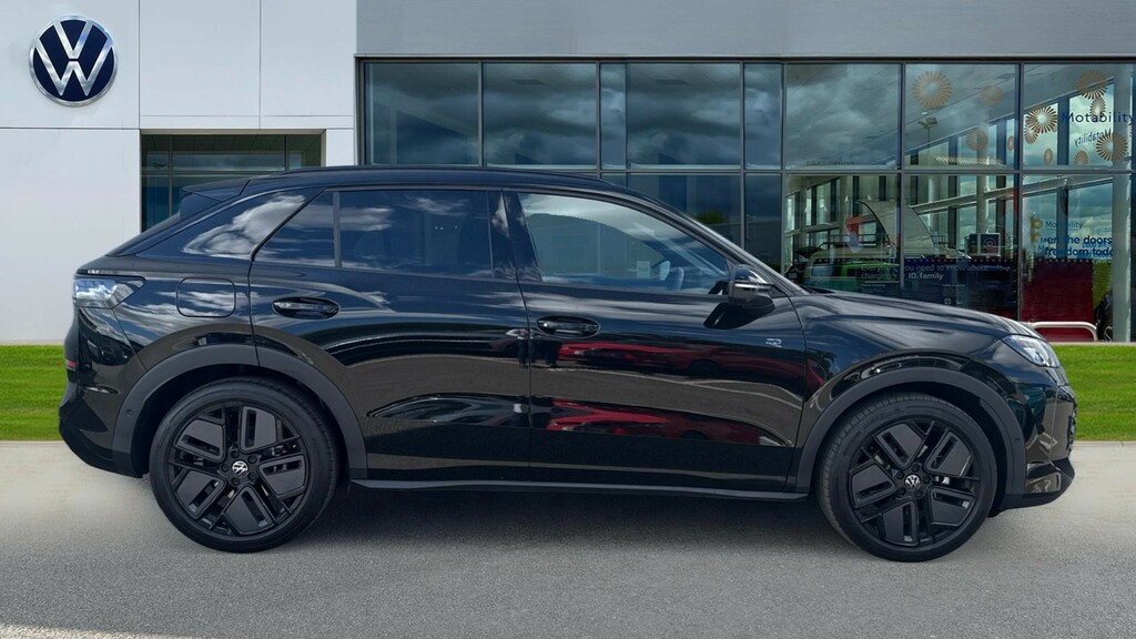 Volkswagen T-Roc Volkswagen T-roc Hatchback 1.5 Etsi 150 R-line LS26HCZ Black #4